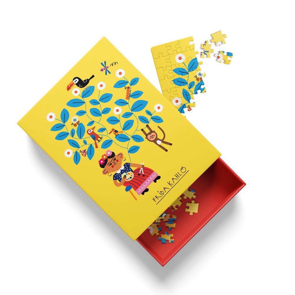 Ohh Deer Frida Kahlo Mini Jigsaw Puzzle